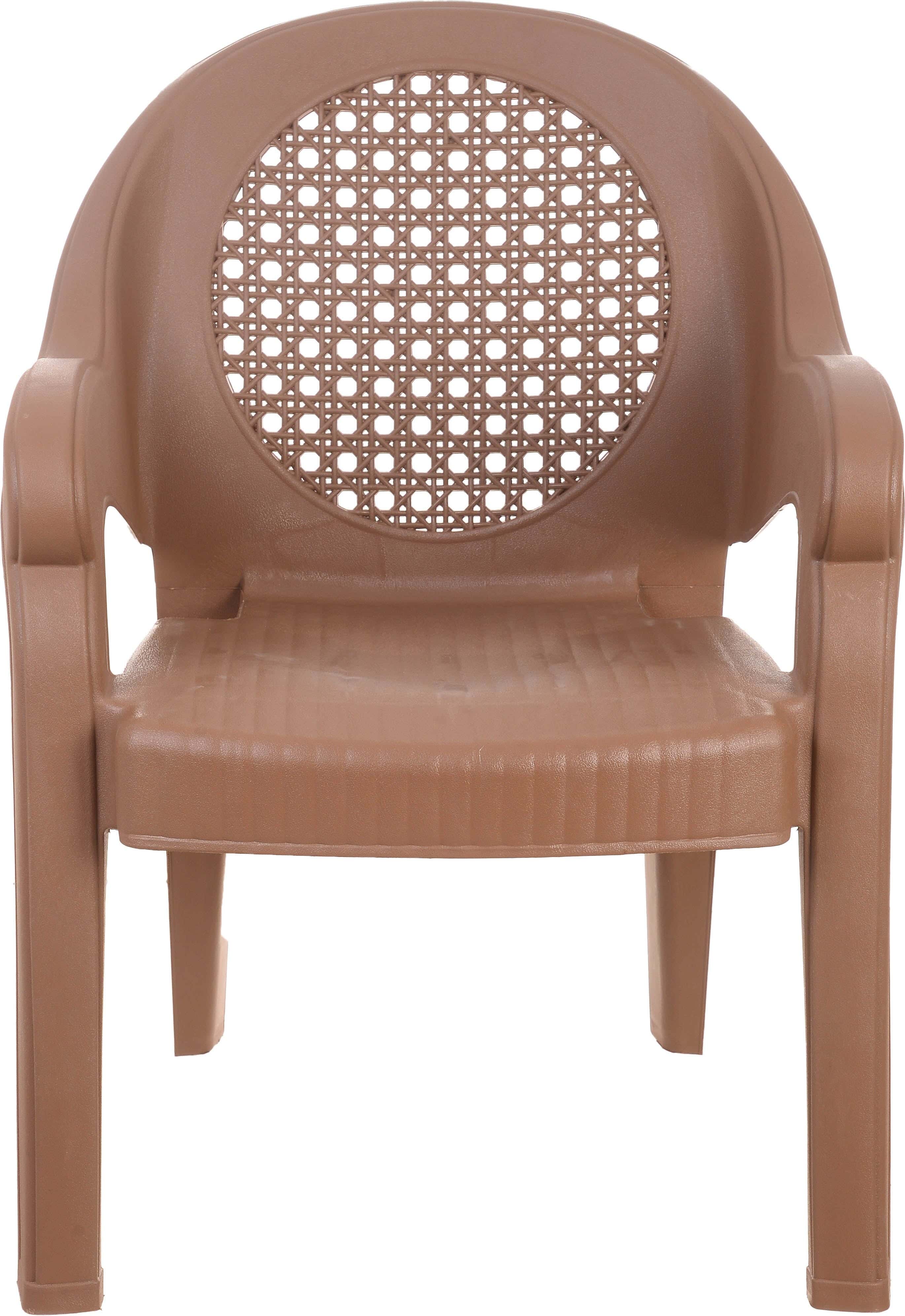 Plastic Chair, 58×58×84 Cm - Beige
