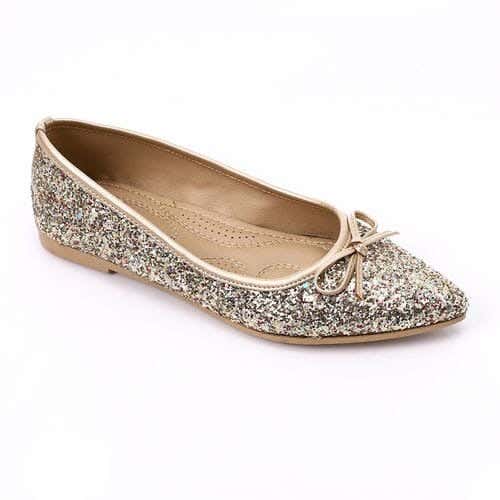 XO Style Leather Ballerina For Women