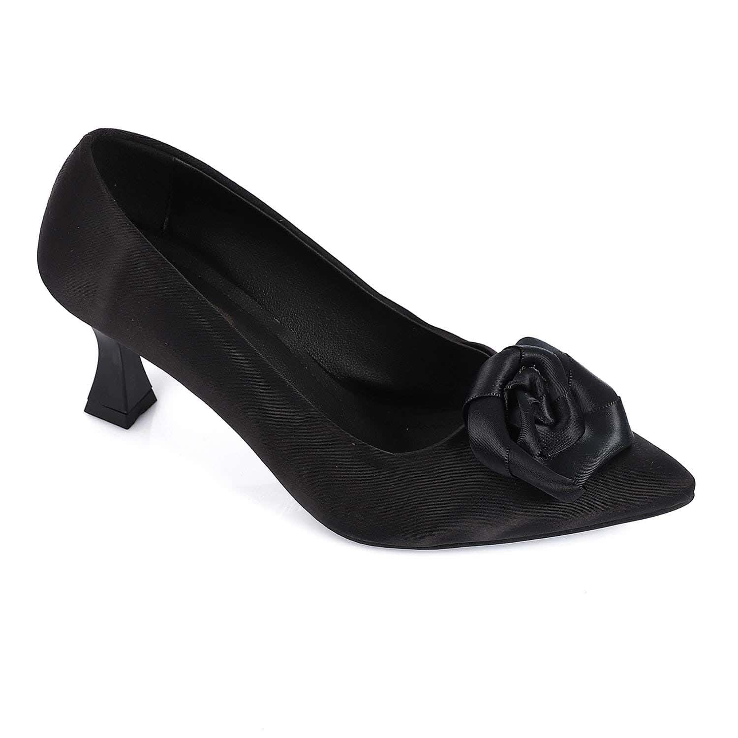 XO Style Leather High Heels Shoe For Women