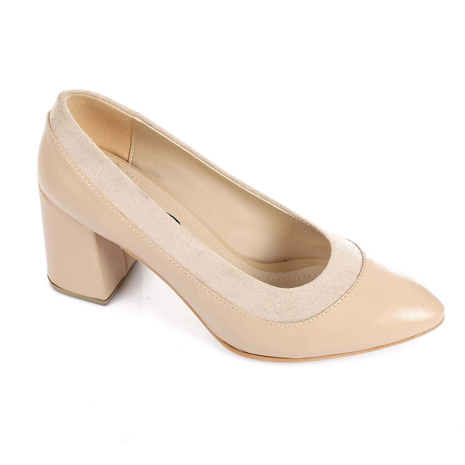XO Style Leather High Heels Shoe For Women