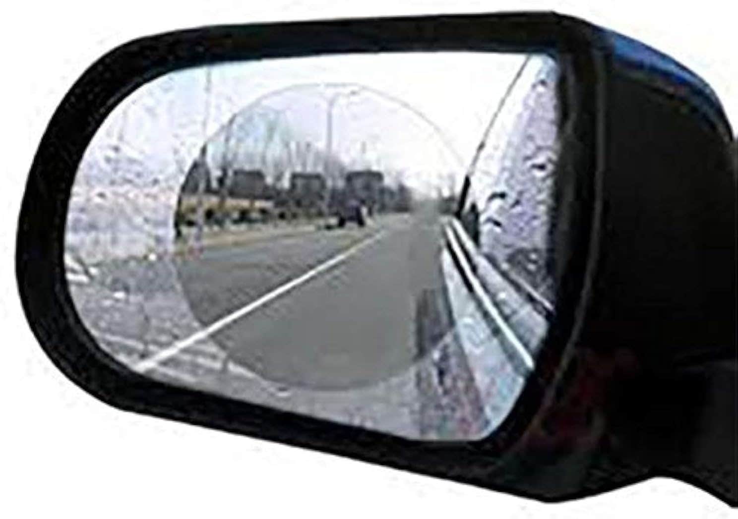 Car Anti Fog Car Rearview Mirror Film,2 Pieces - Clear