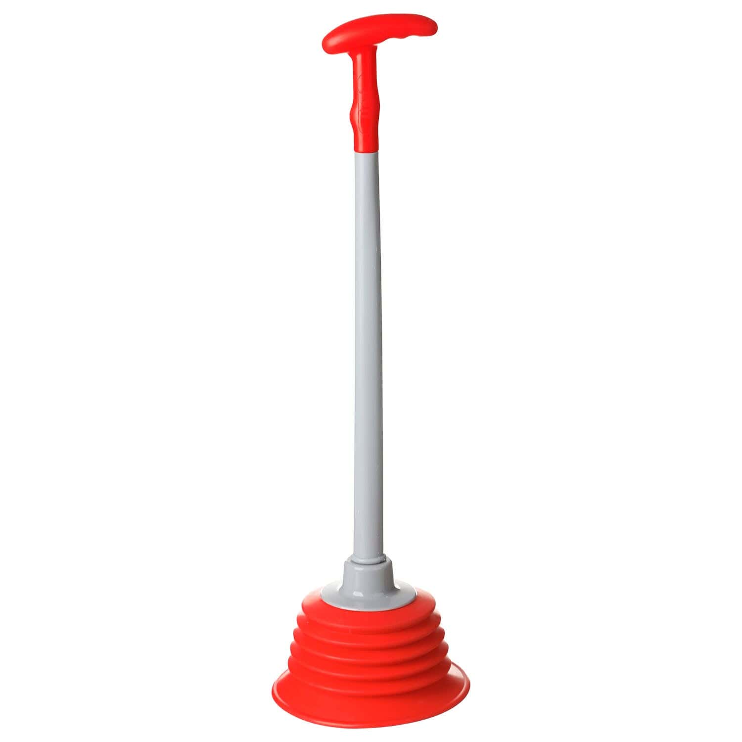 Liao Plastic Plunger, 50 cm - Red Grey