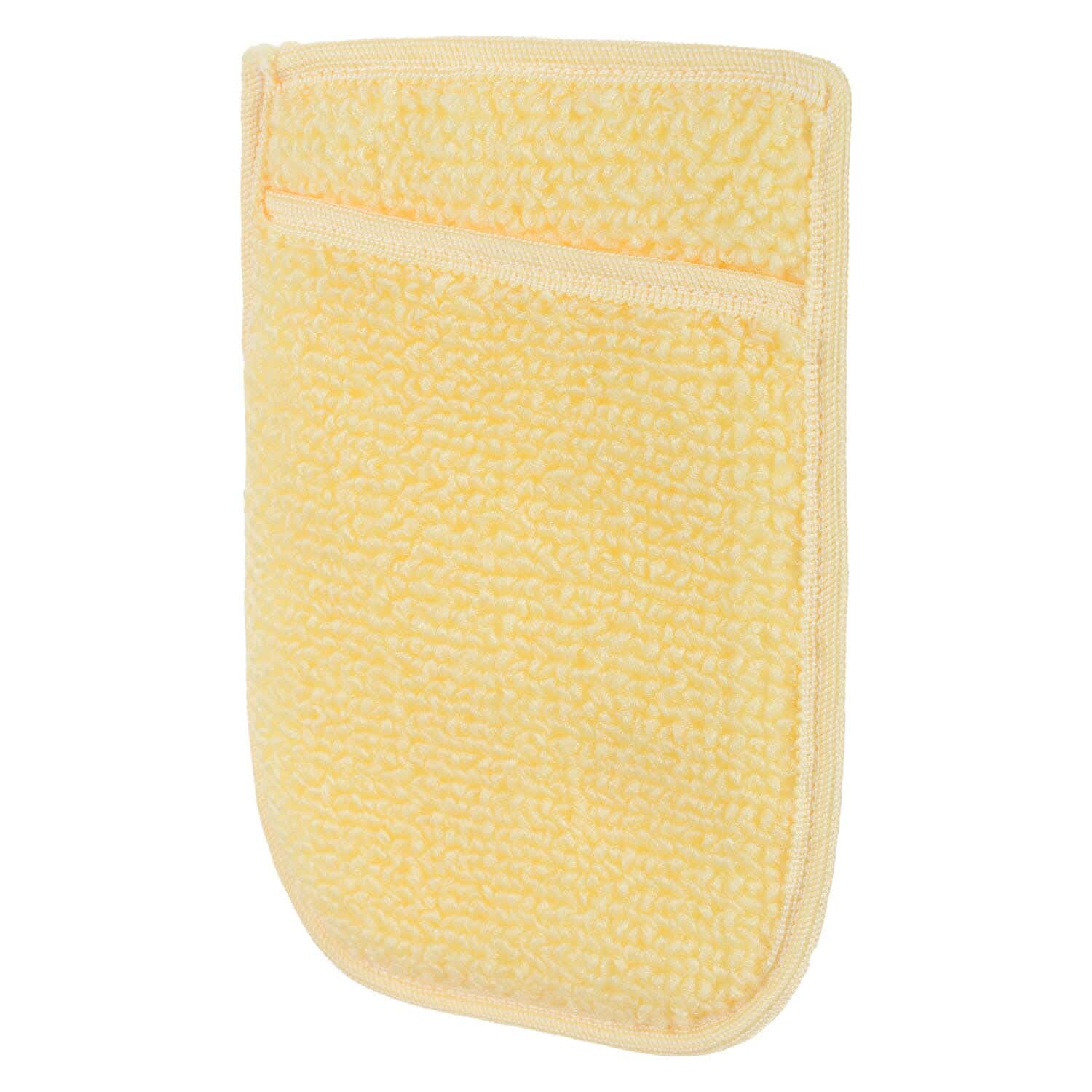 First Step Massage Loofah, 24x16 cm - Yellow