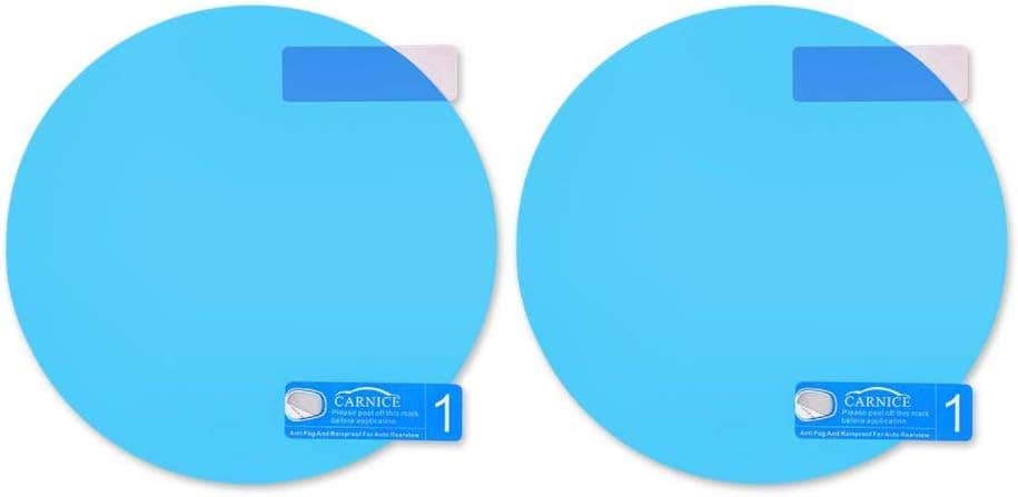 Car Side View Mirror Waterproof Anti-Fog Film, 2 Pieces - Clear