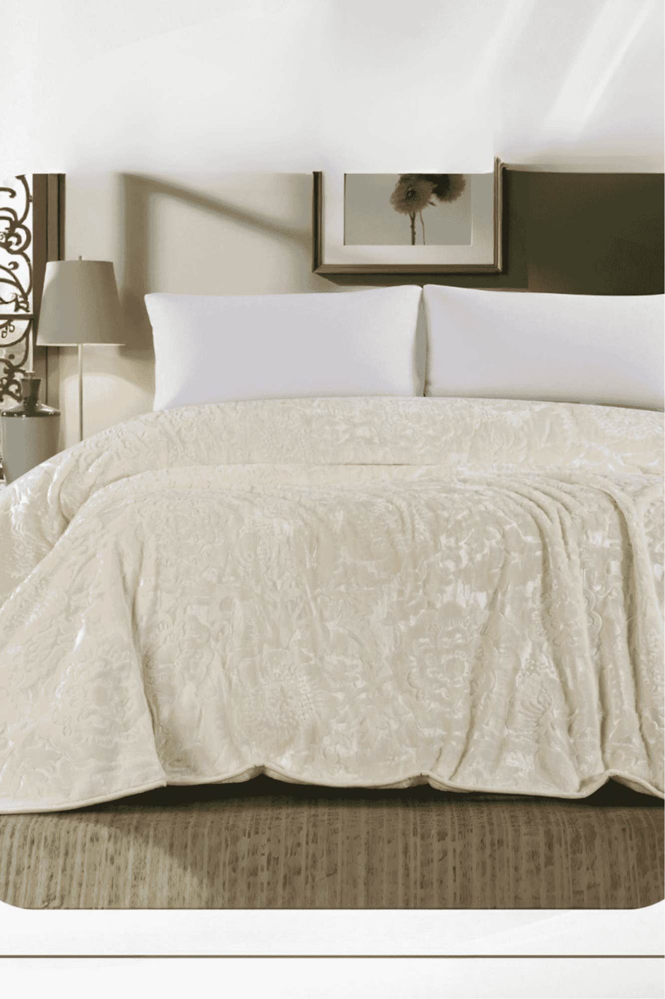 Rimas Blanket, 240x220cm, Soft - Off White