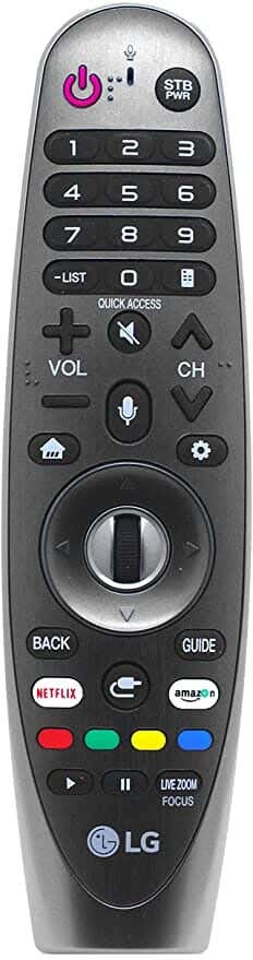 LG Magic Remote Control, Compatible With LG Oled Screen - Black