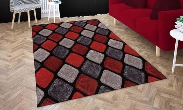 Mat Cover with Anti-slip Dotted Back - 200 × 300 cm - Multicolor