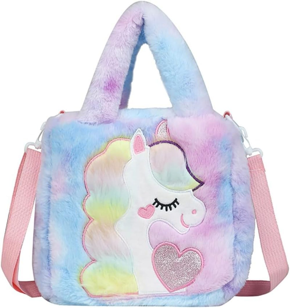 Kissun Plush School Plush Backpack - Multicolor