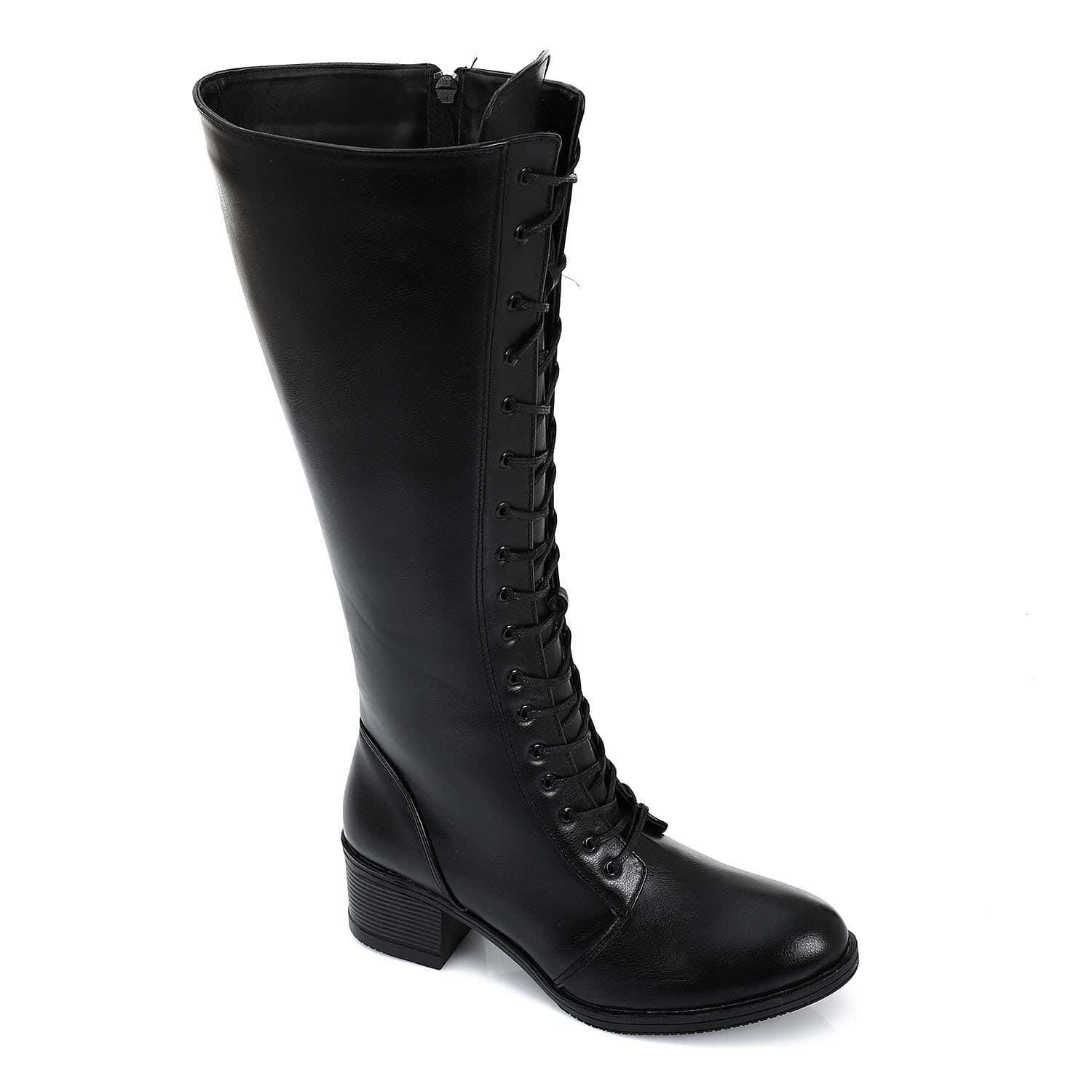 XO Style Leather Boot For Women