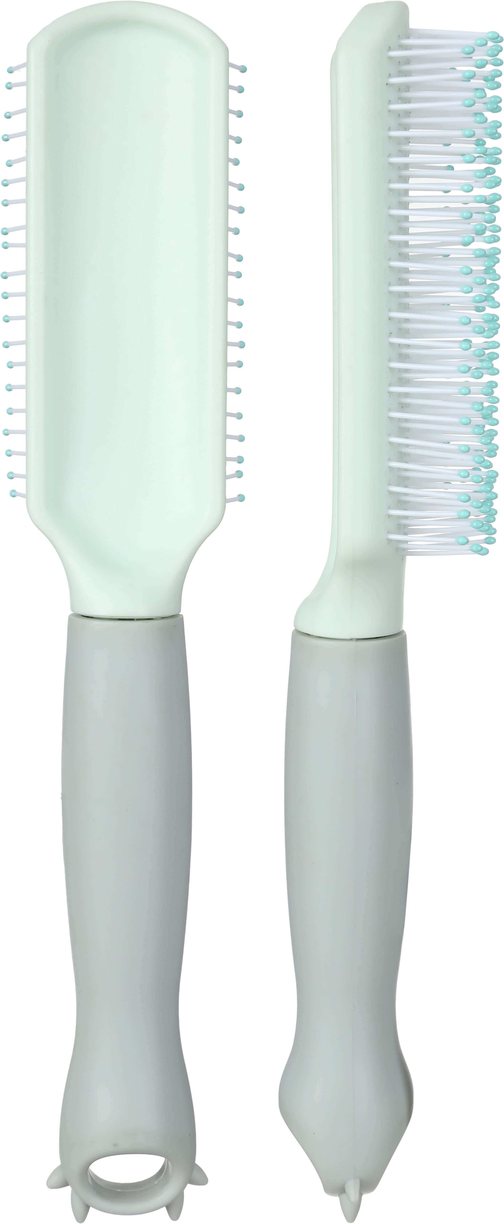 Falmer Plastic Hair Brush, 24.5×4 cm - Light Turquoise