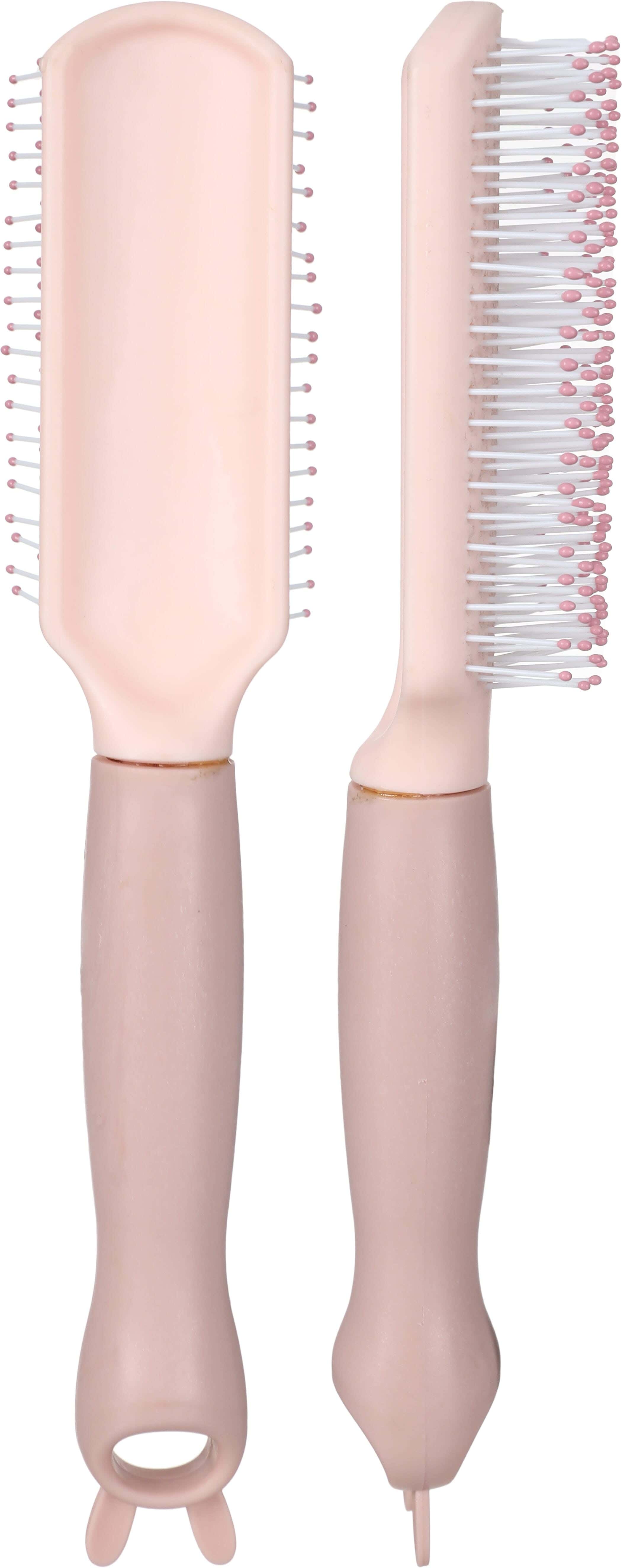 Falmer Plastic Hair Brush, 24.5×4 cm - Rose