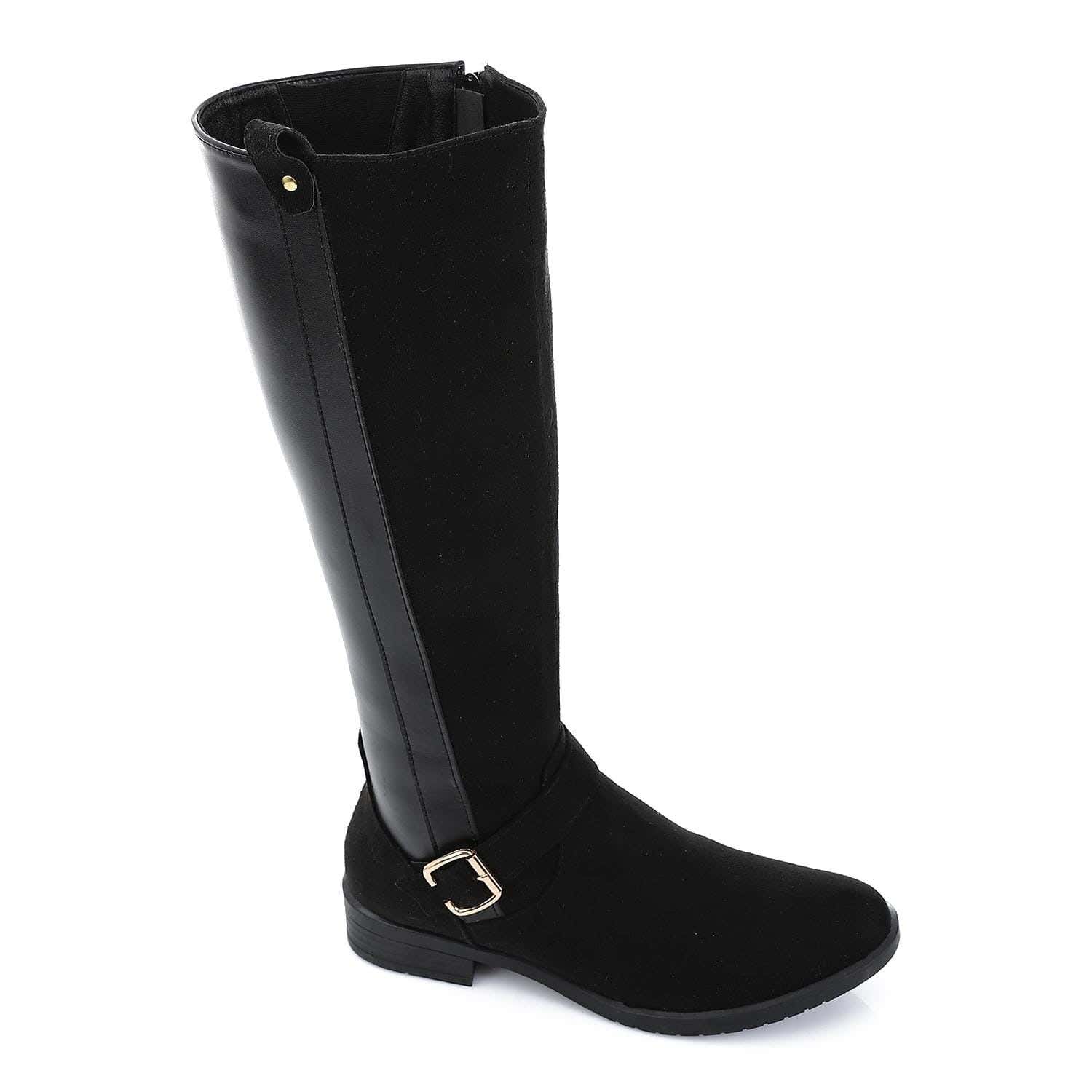 XO Style Leather Boot For Women