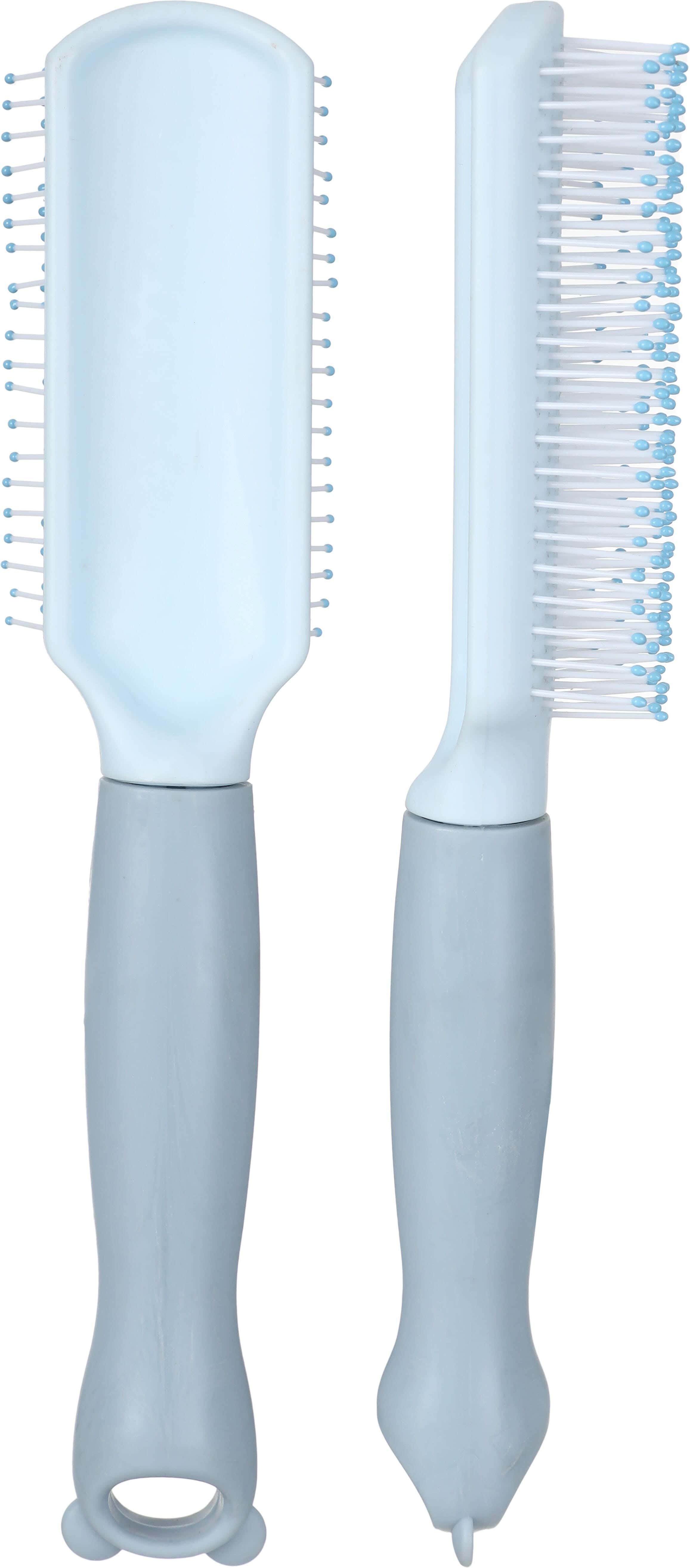 Falmer Plastic Hair Brush, 24.5×4 cm - Light Blue
