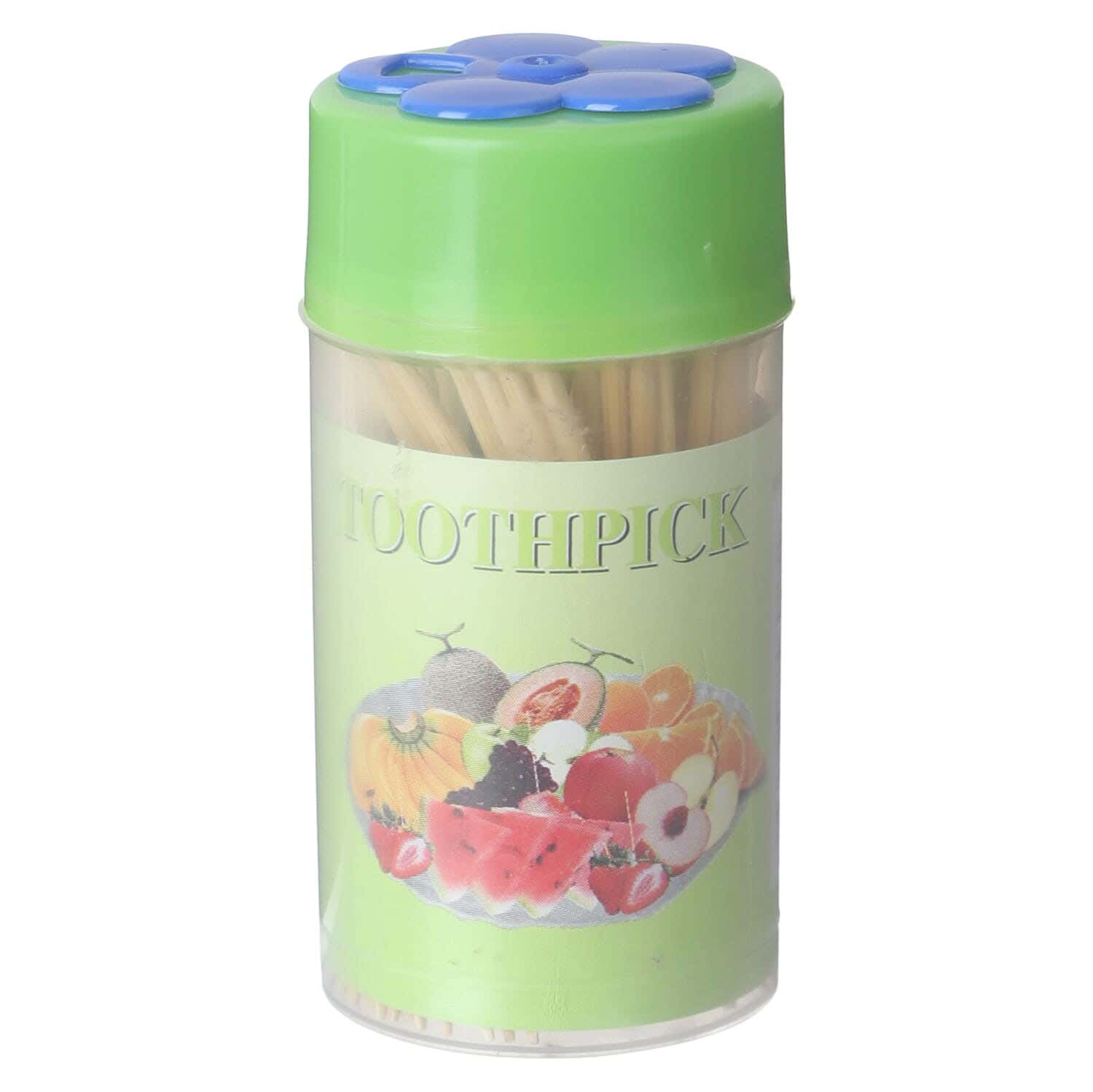 Wooden Toothpicks, 100 Pieces - Green