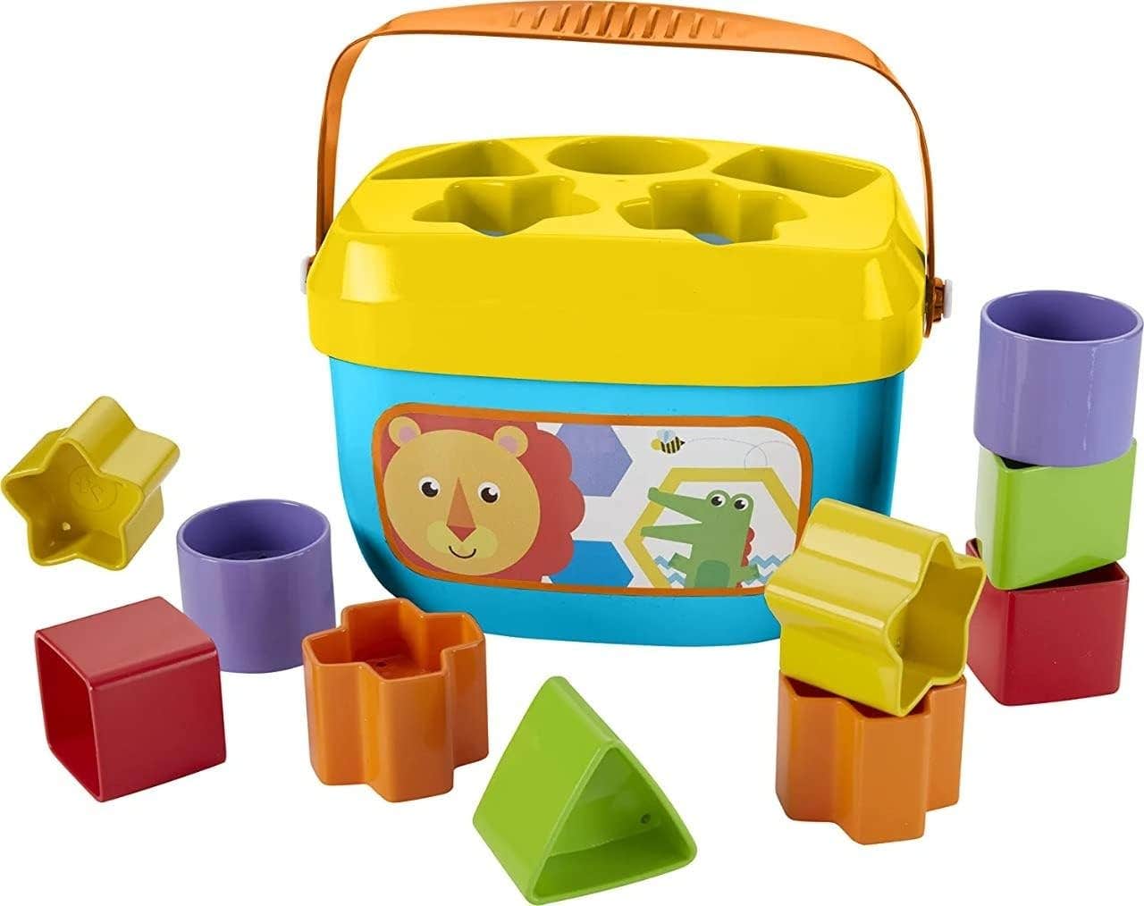Velocious Stacking Design Baby's First Blocks, 10 Pieces - Multicolor