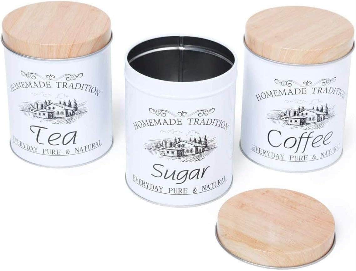 Elegant Spice Set, 3 In 1 - White Beige