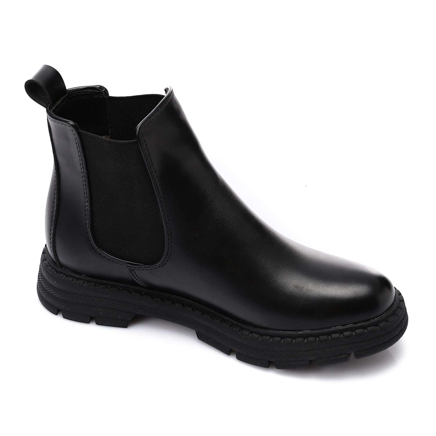XO Style Leather Ankle Boot For Women