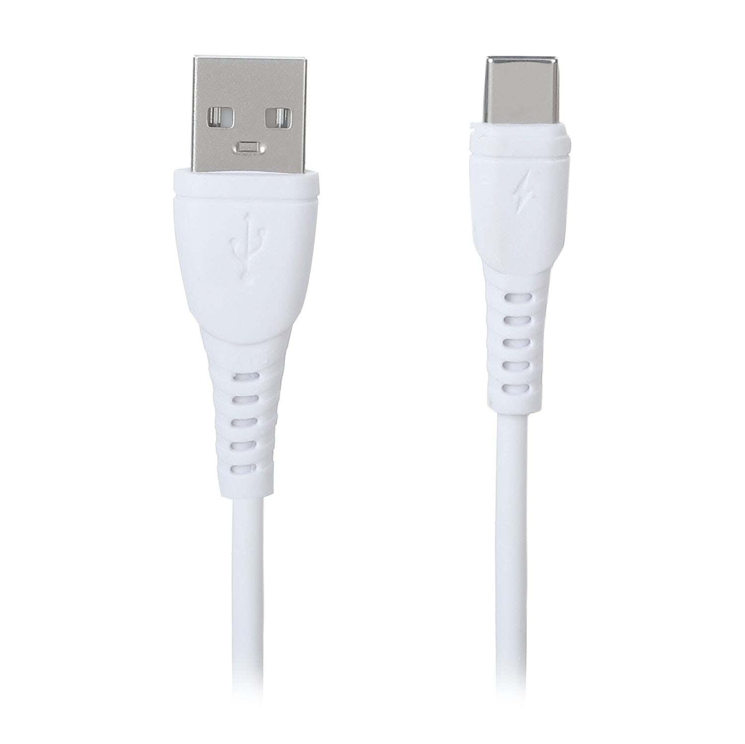 Jnuobi S-3 Fast Charging Cable, 6 A, Usb To Type C, 1 M - White