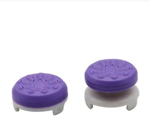 Guardz Silicone Controller Thumb Grips Caps for PlayStation, Xbox One, 2 Pieces - Purple