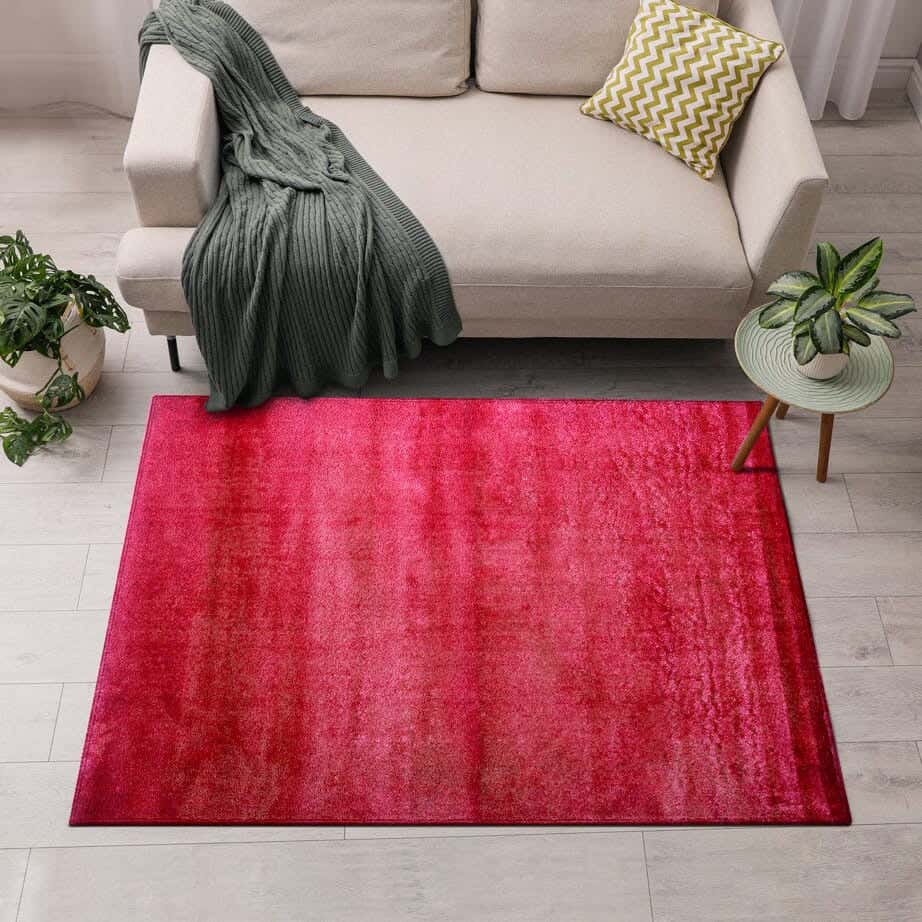 Oriental Weavers Eileen Shag Polyester Rug, 160×220 Cm - Pink