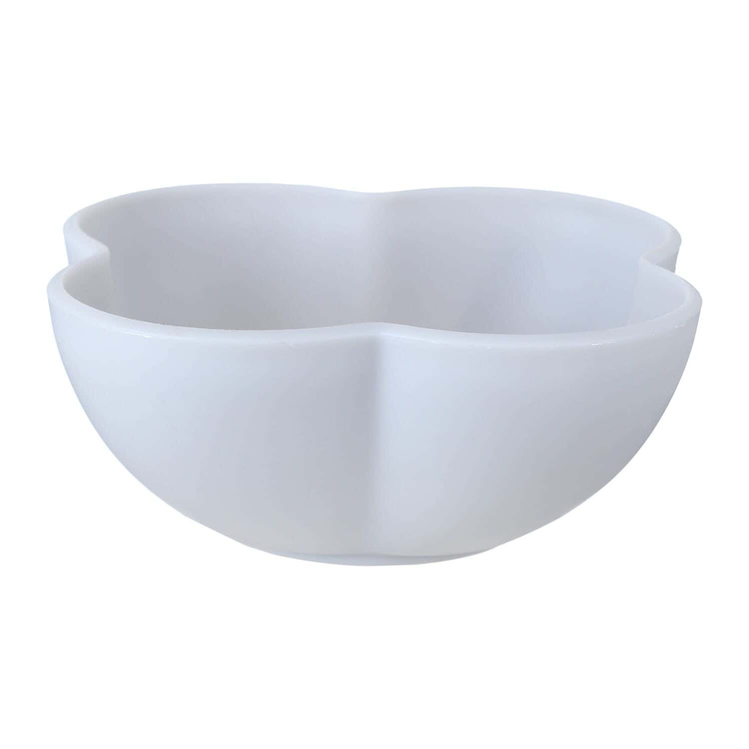 El Hoda small Plastic Bowl, 9 cm - Light Grey