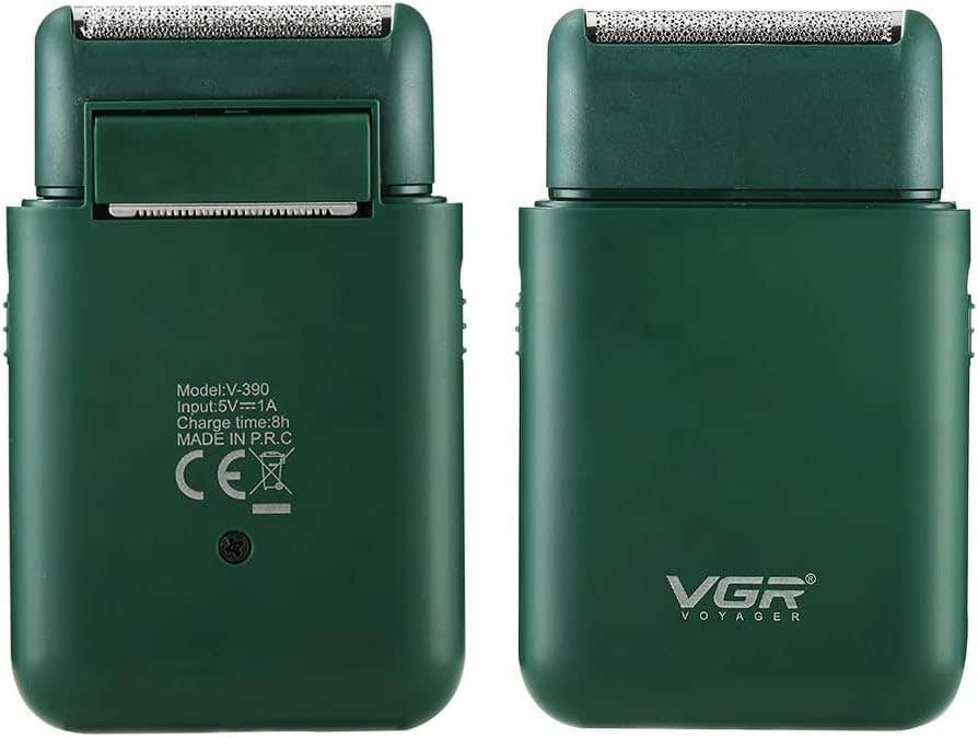 VGR V-390 Professional Electric Ultra Thin Shaver - Green