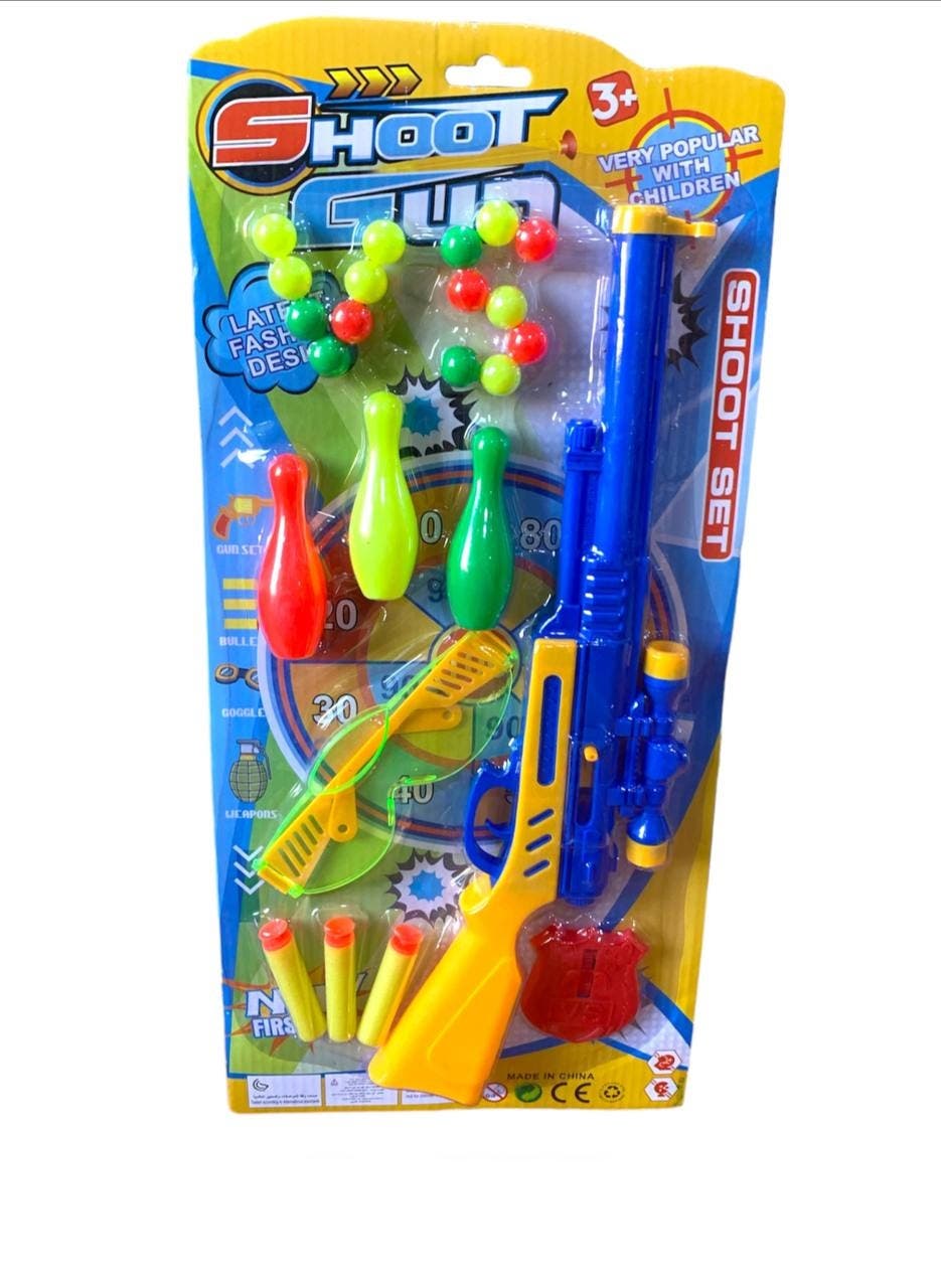 Alsafwa T-275 Gun And Balls Toy for Boys - Multicolor