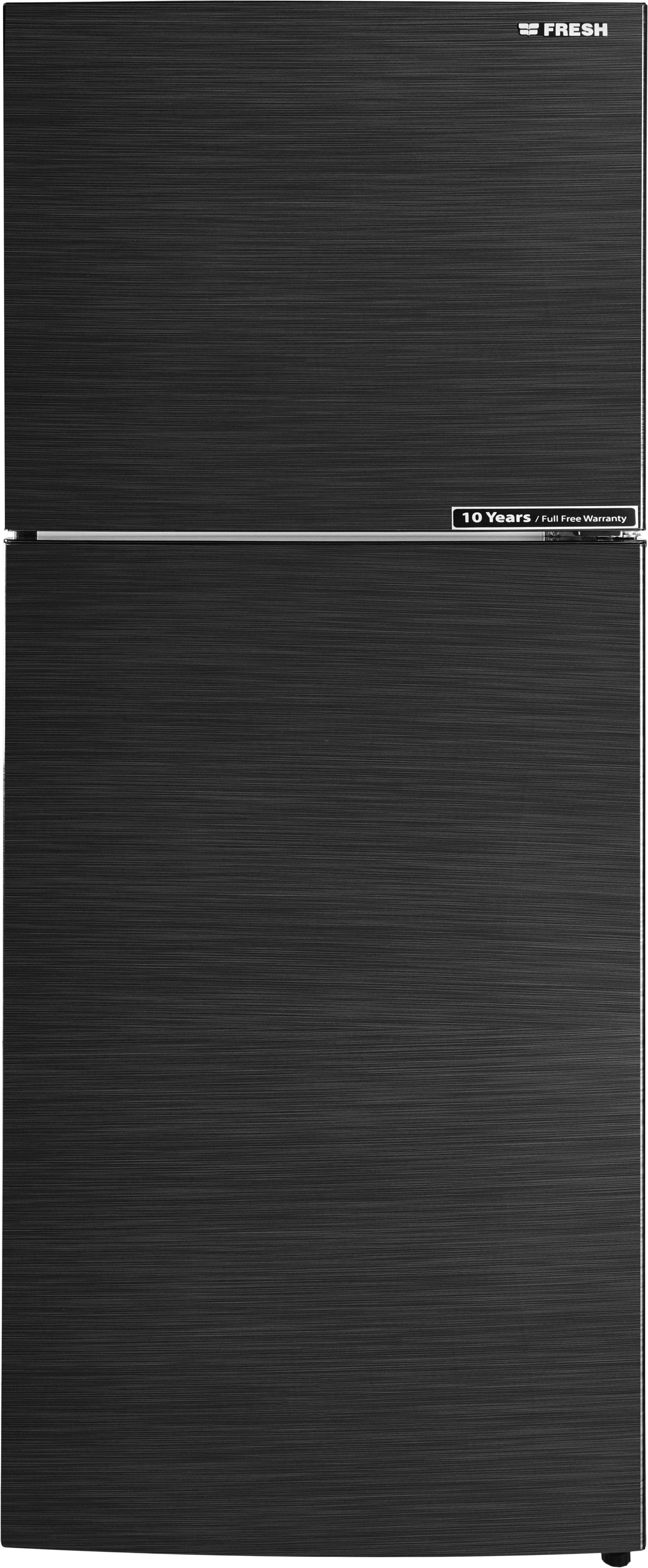 Fresh FNT-BS370KBC No Frost Mechanical Refrigerator, 2 Doors, 329 Liters - Black