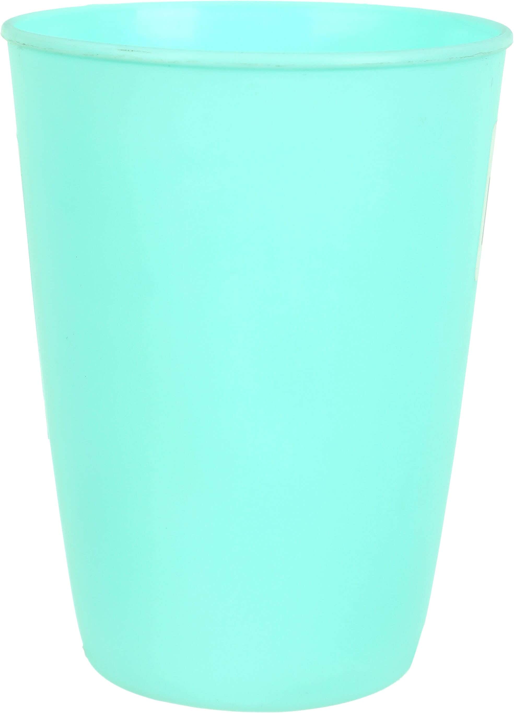 El Hoda Plastic Cup, 10 cm - Light Green