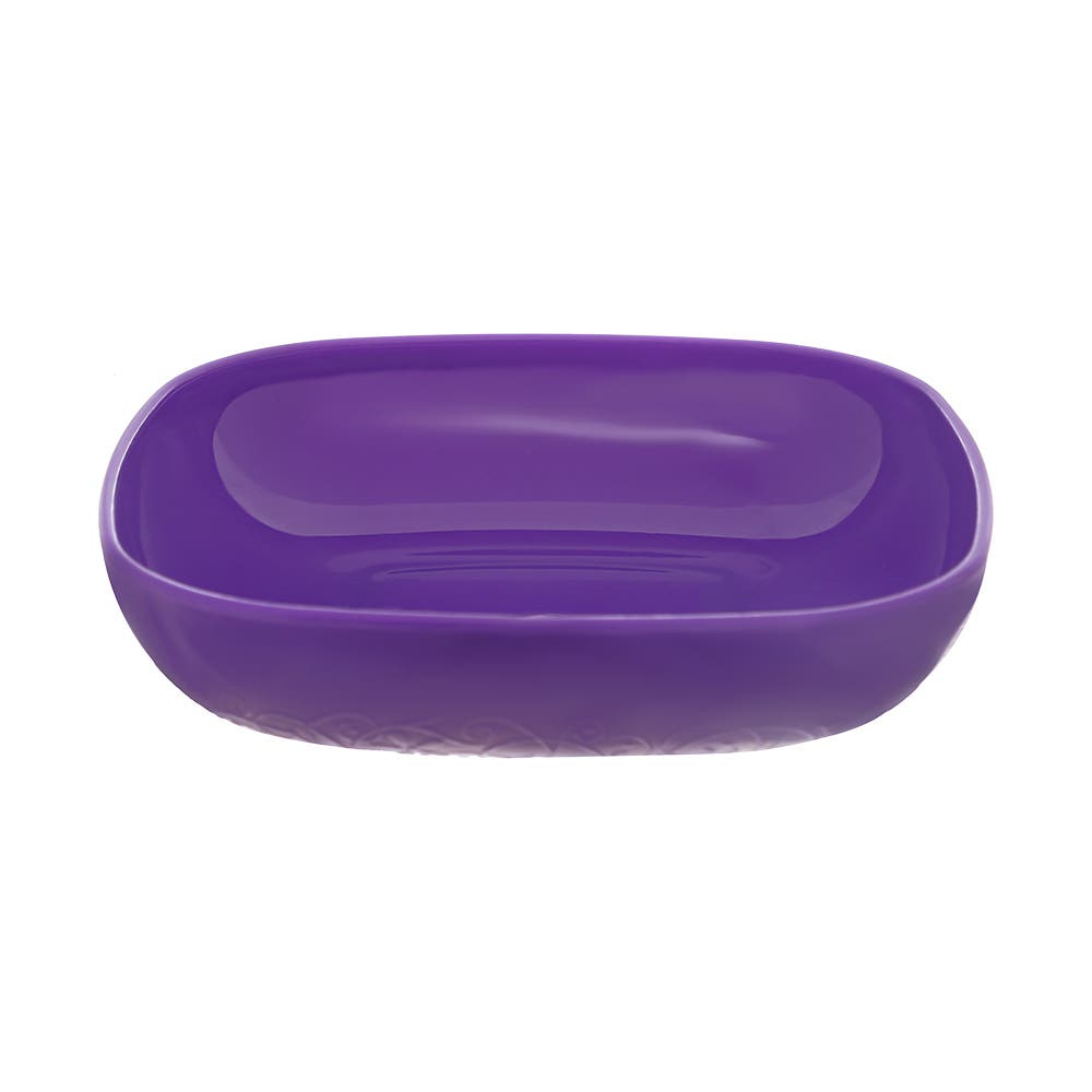 Mesk Eden Deep Plate, 21 cm - Purple