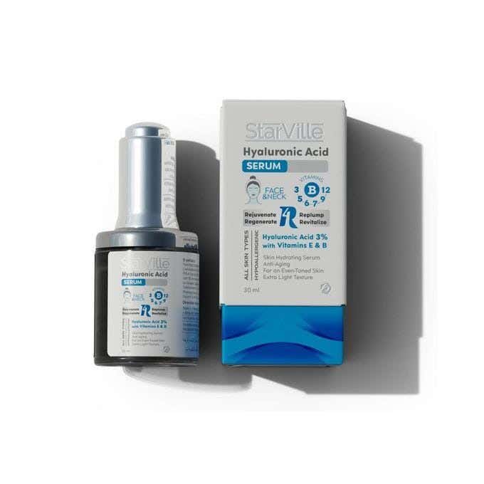Starville Hyaluronic Acid Serum For All Skin Types - 30 Ml