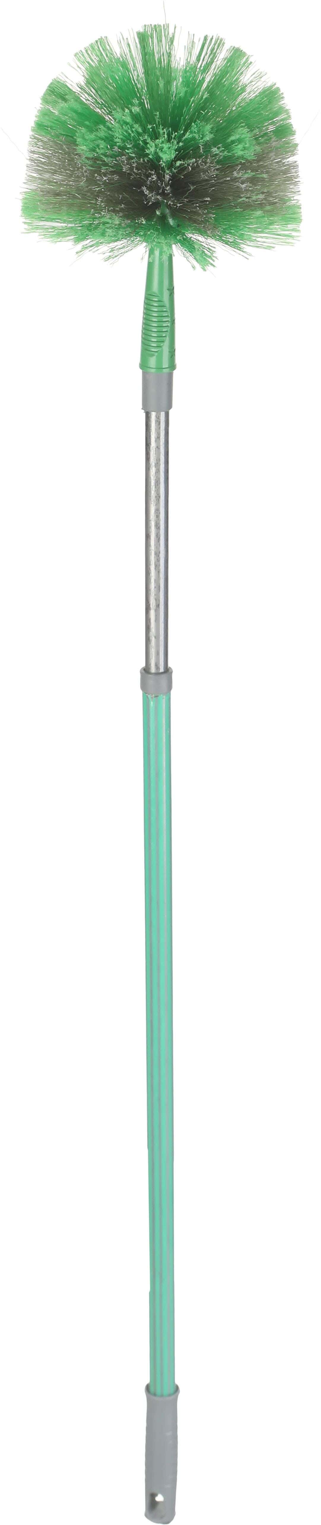 El Helal & Star Plastic Duster, Ball Shaped, 138 cm - Green