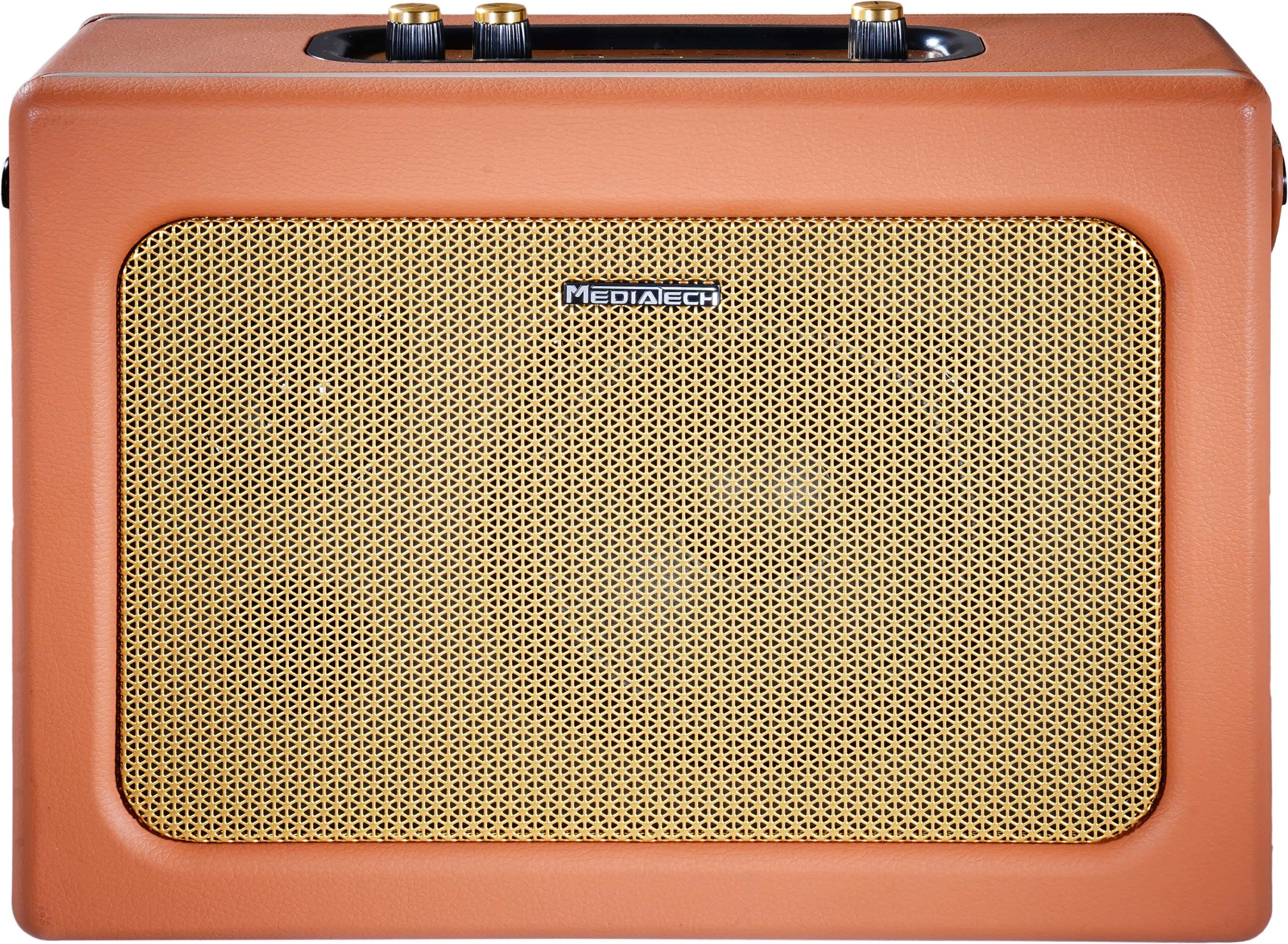 Mediatech MT-322 Retro Speaker, 40 Watt - Brown