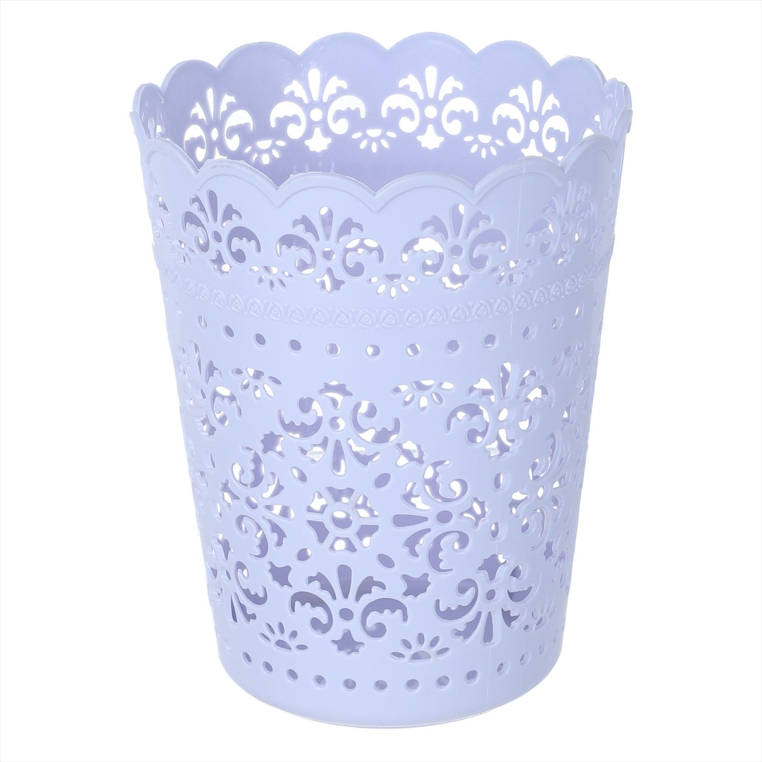 Al Wataneya Plastic Basket, 17×15 cm - Mauve