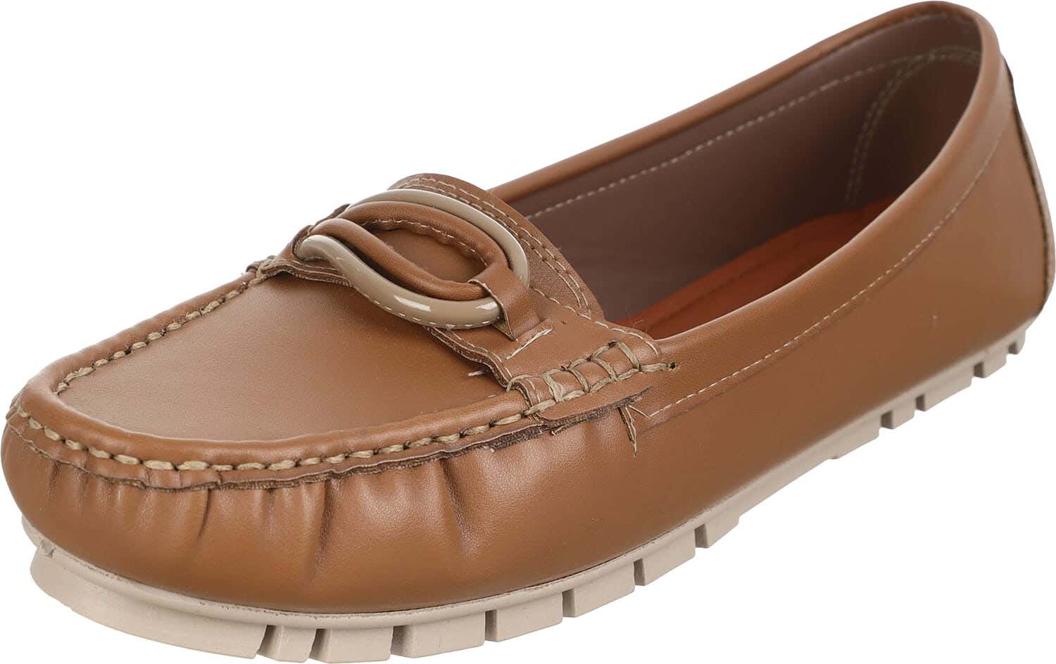 Leather Slip-On Shoes for Women