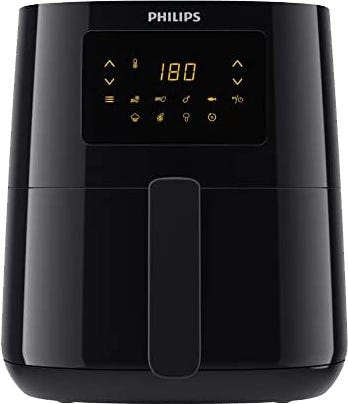 Philips HD9252/91 Air Fryer, 4.1 Liter, 1400 Watt - Black