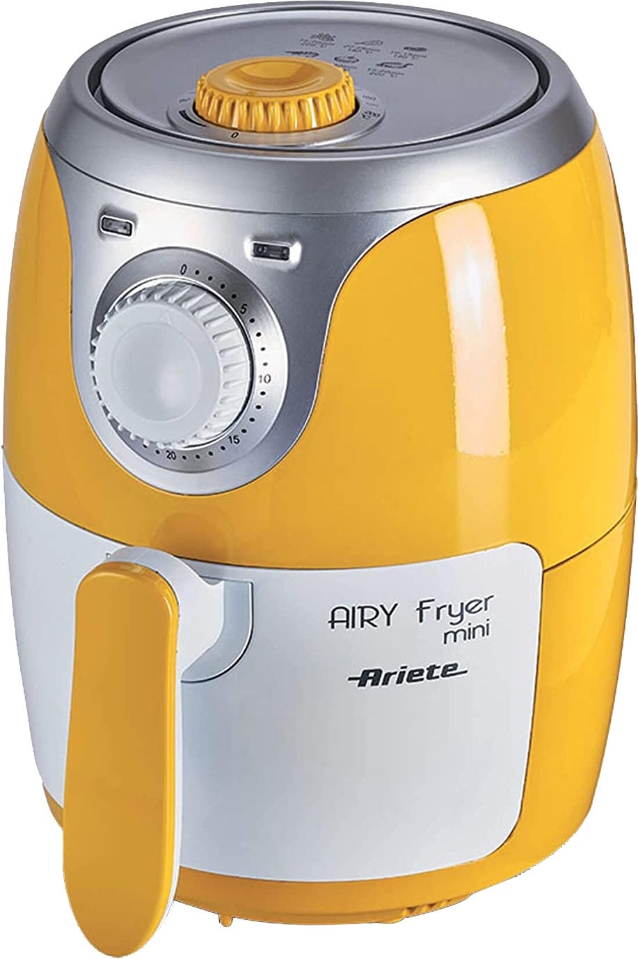 Ariete 4615 Fryer Without Oil, 2 Liters, 1000 Watt - Yellow