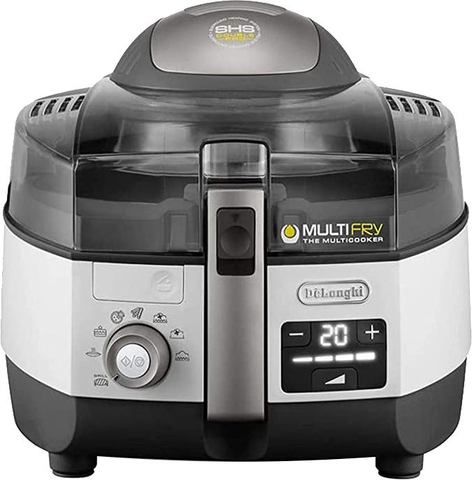 Delonghi FH1396/1 Multi Fryer Fryer, 1.7 Liter, 2400 Watt - Black