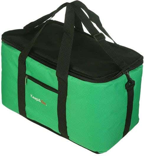 Thermal Fabric Food Keeper Bag, 30×26×48 cm - Green