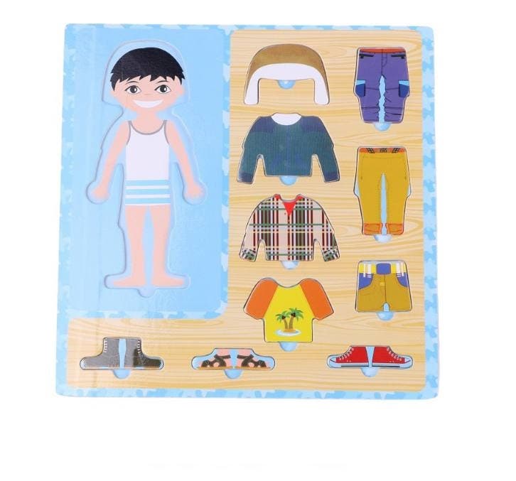 Alsafwa W13-2-2 Boy Clothes Toy for Unisex Children - Multicolor
