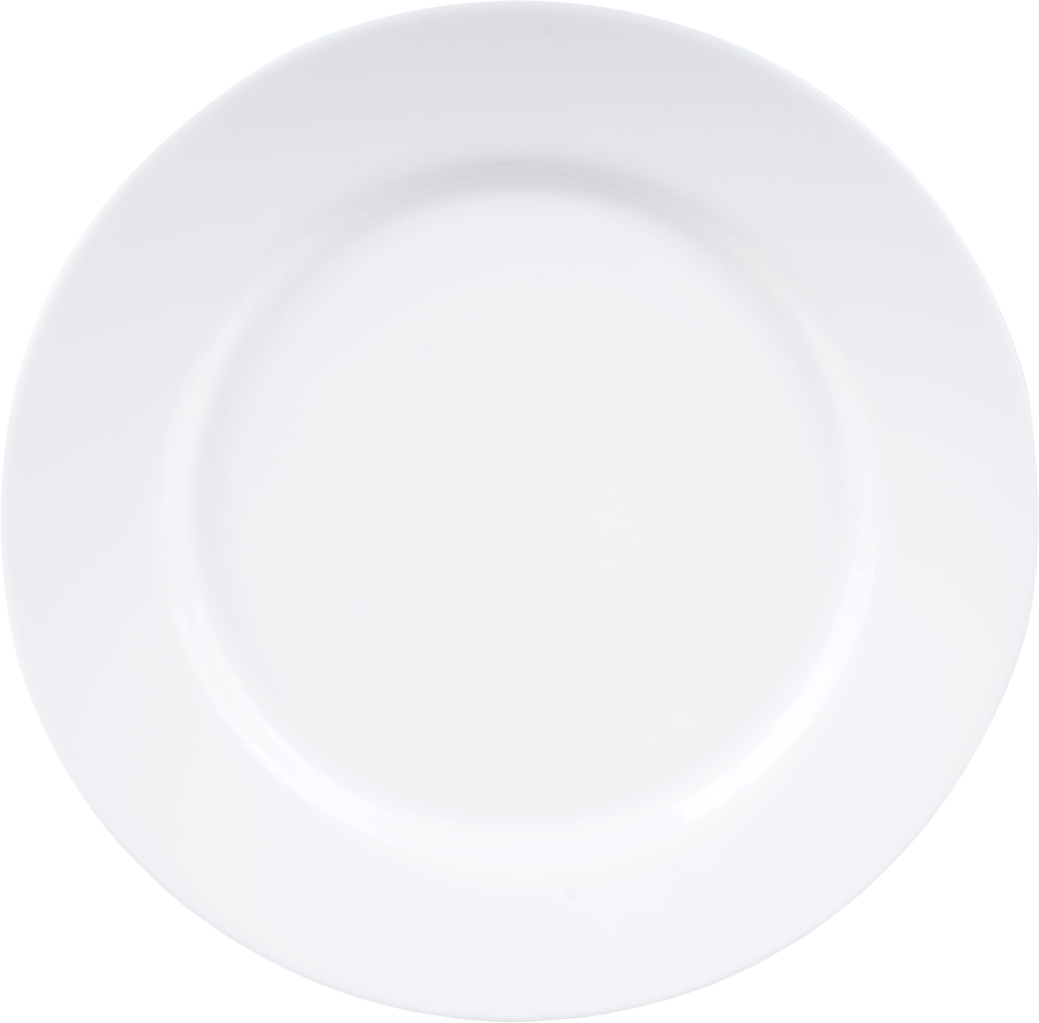 Luminarc Round Flat Arcopal Plate, 26.50 cm - White