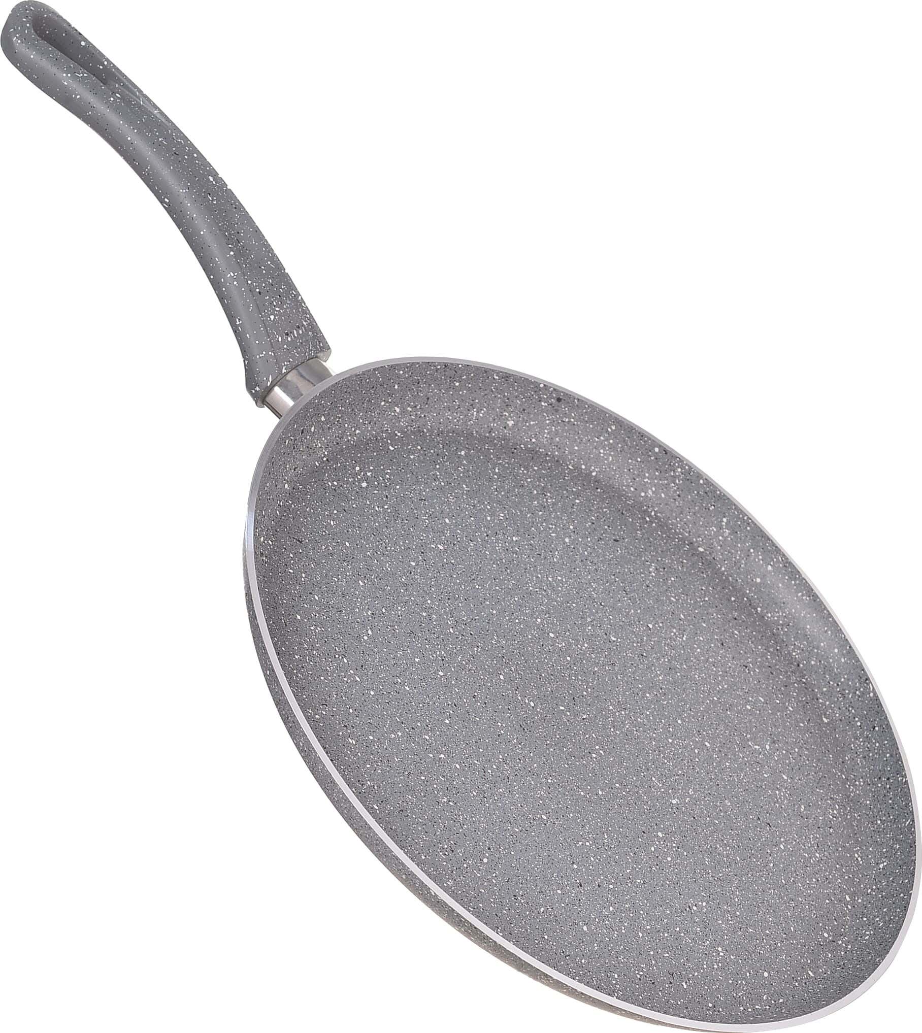 Tobacco Granite Crepe Frying Pan, 30 cm - Grey