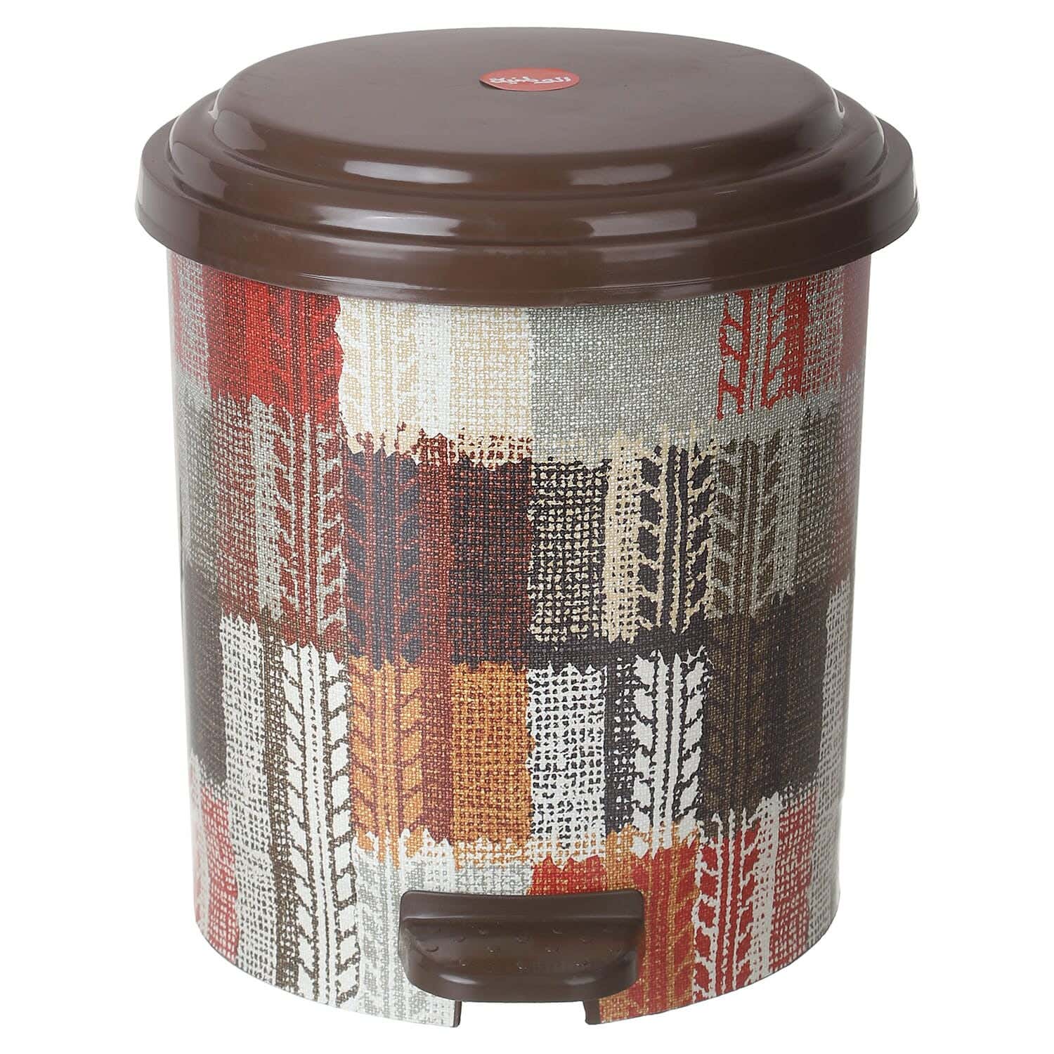 Al Wataneya Plastic Trash Bin, 26×20 cm - Multicolor