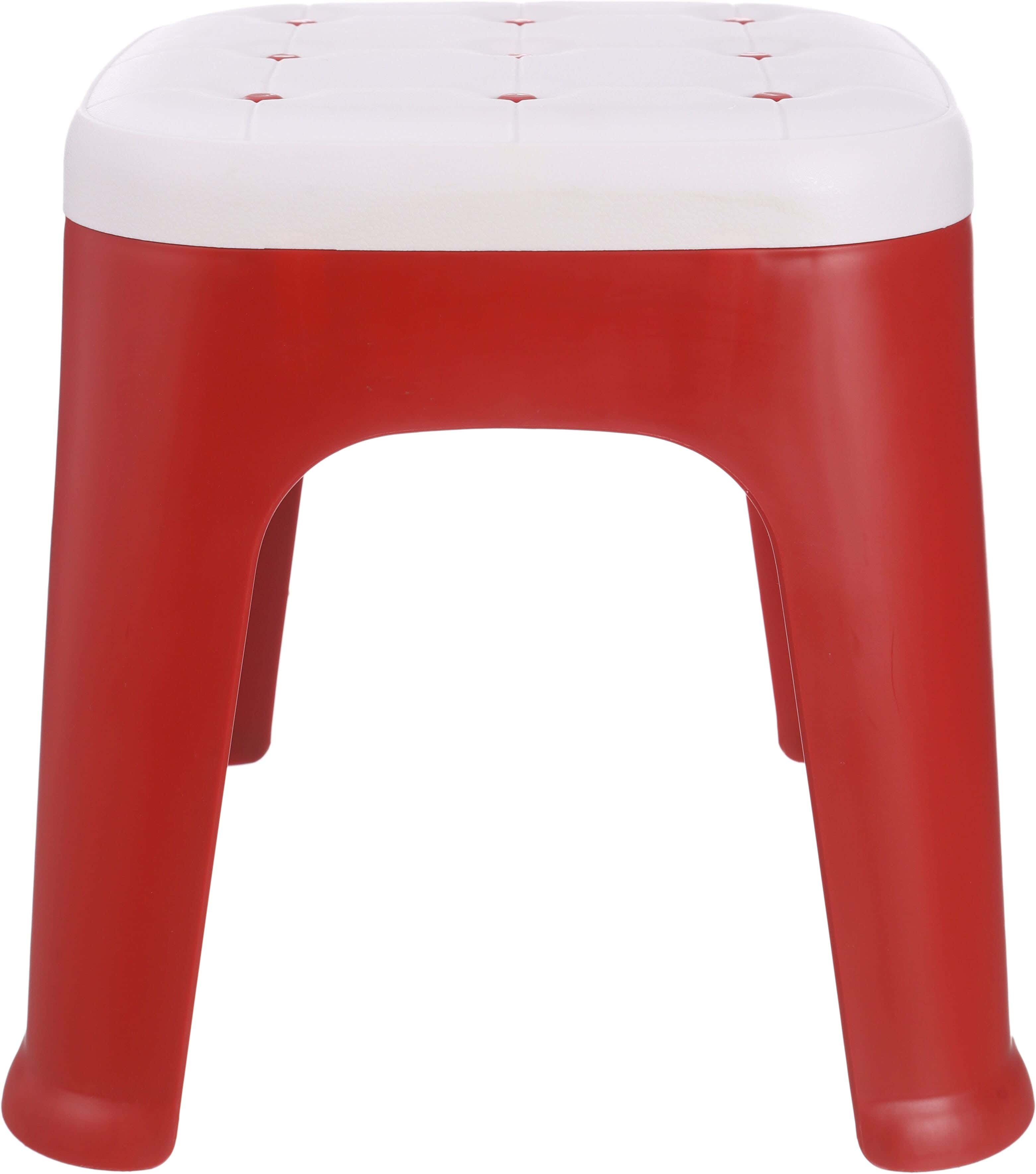 Al Wataneya Plastic Chair, 25×25×30 cm - Red