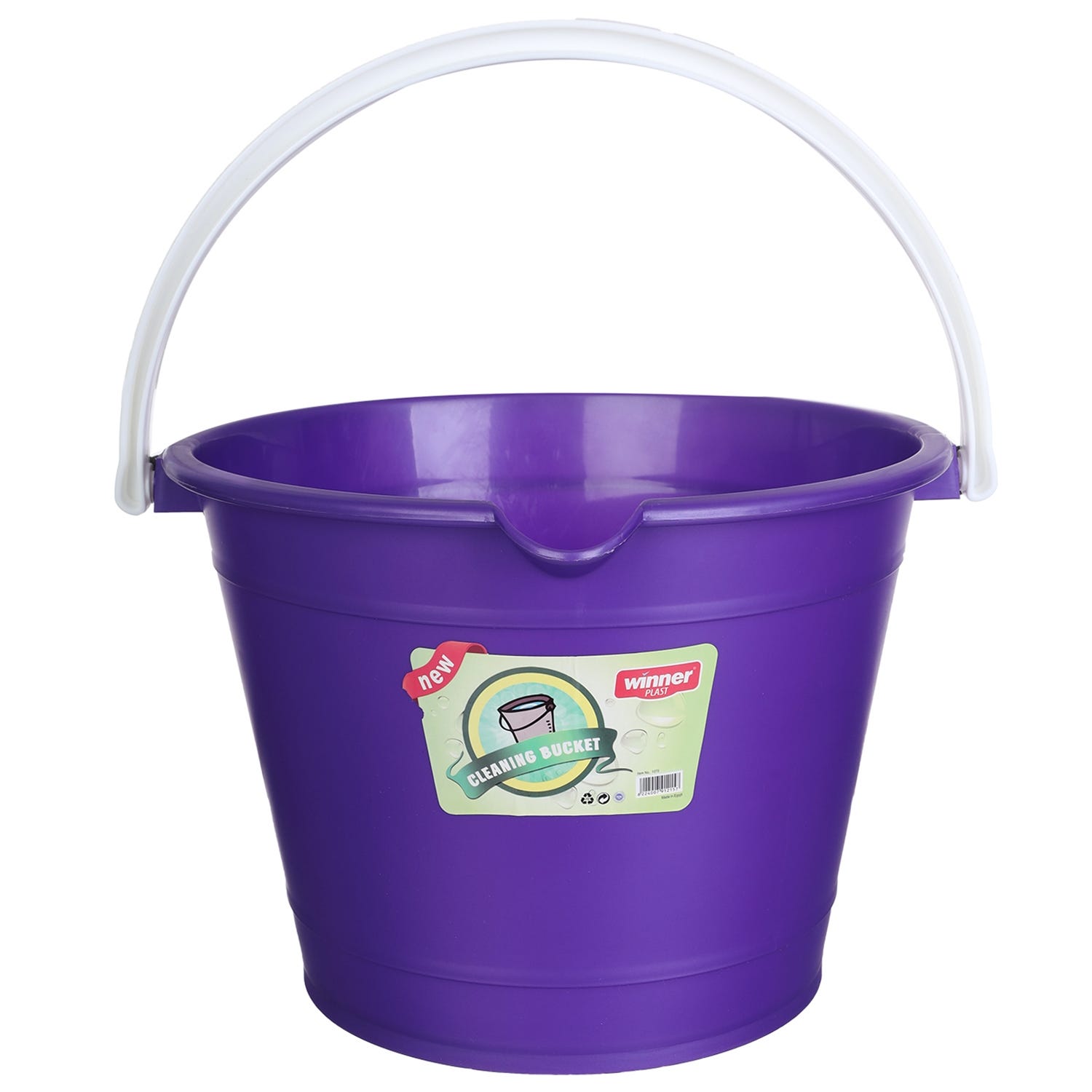 Winner Plast Plastic Round Bucket, 10 Liter - Purple