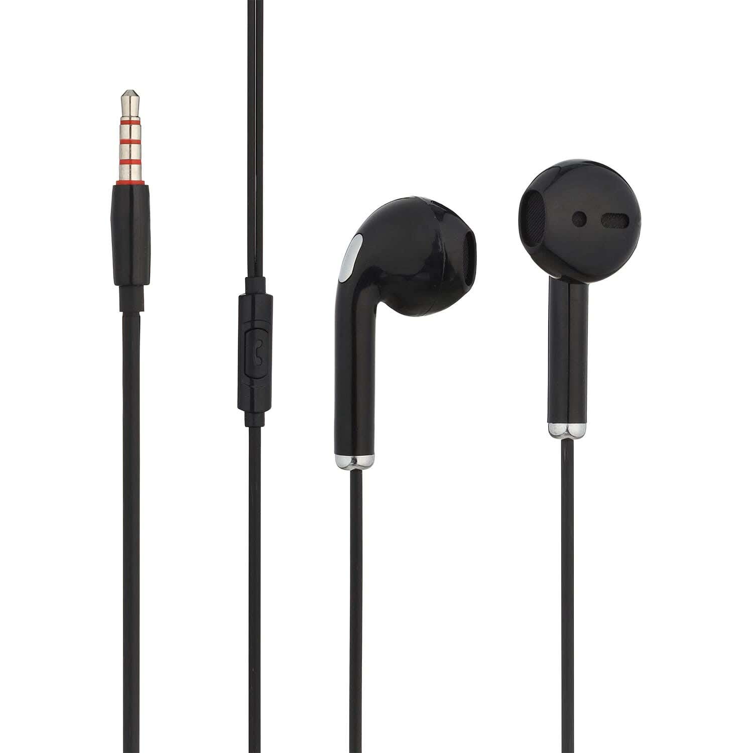Jnuobi Yx-82 Wired Earphones - Black