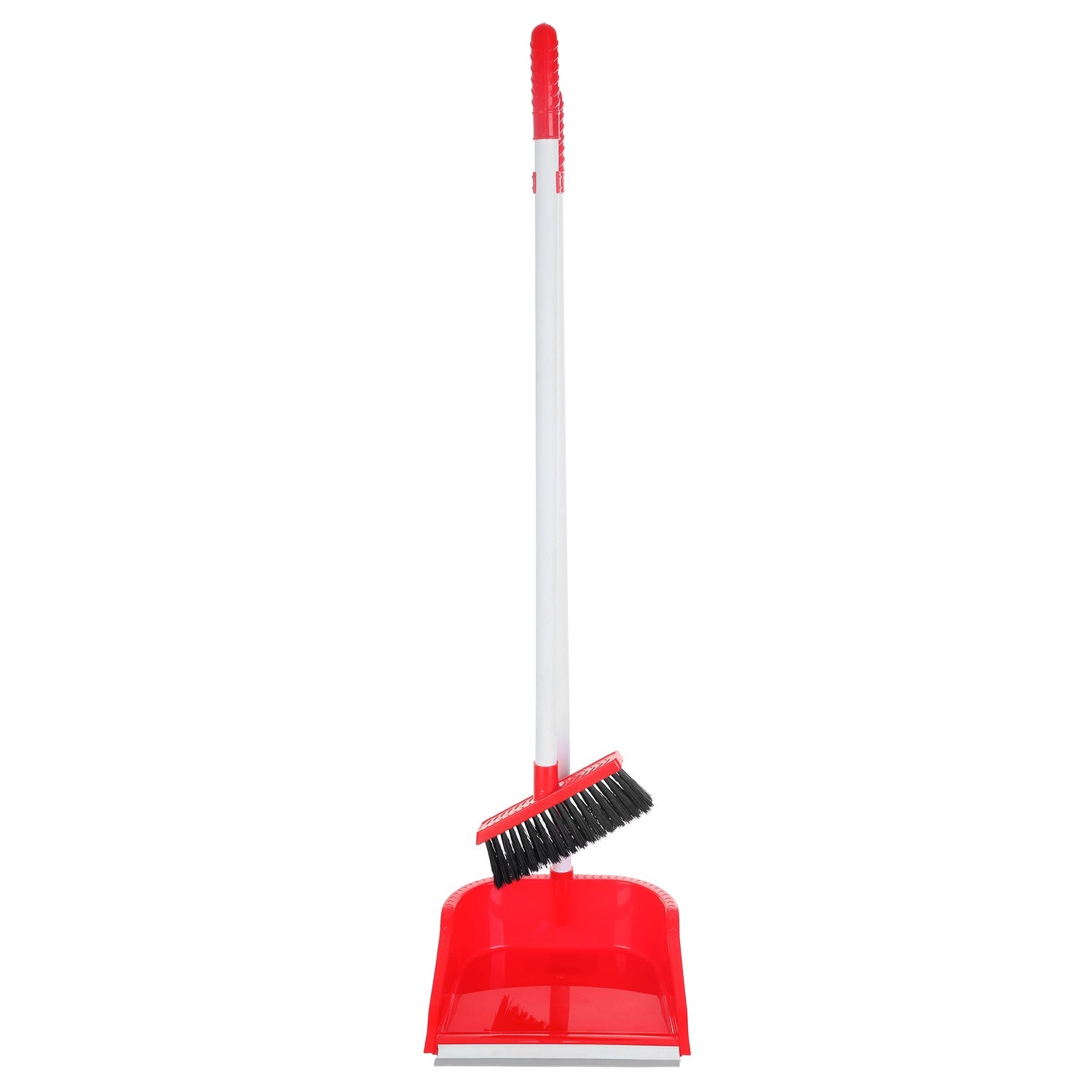 Rienamora Cleaning Brush With Dustpan - Red