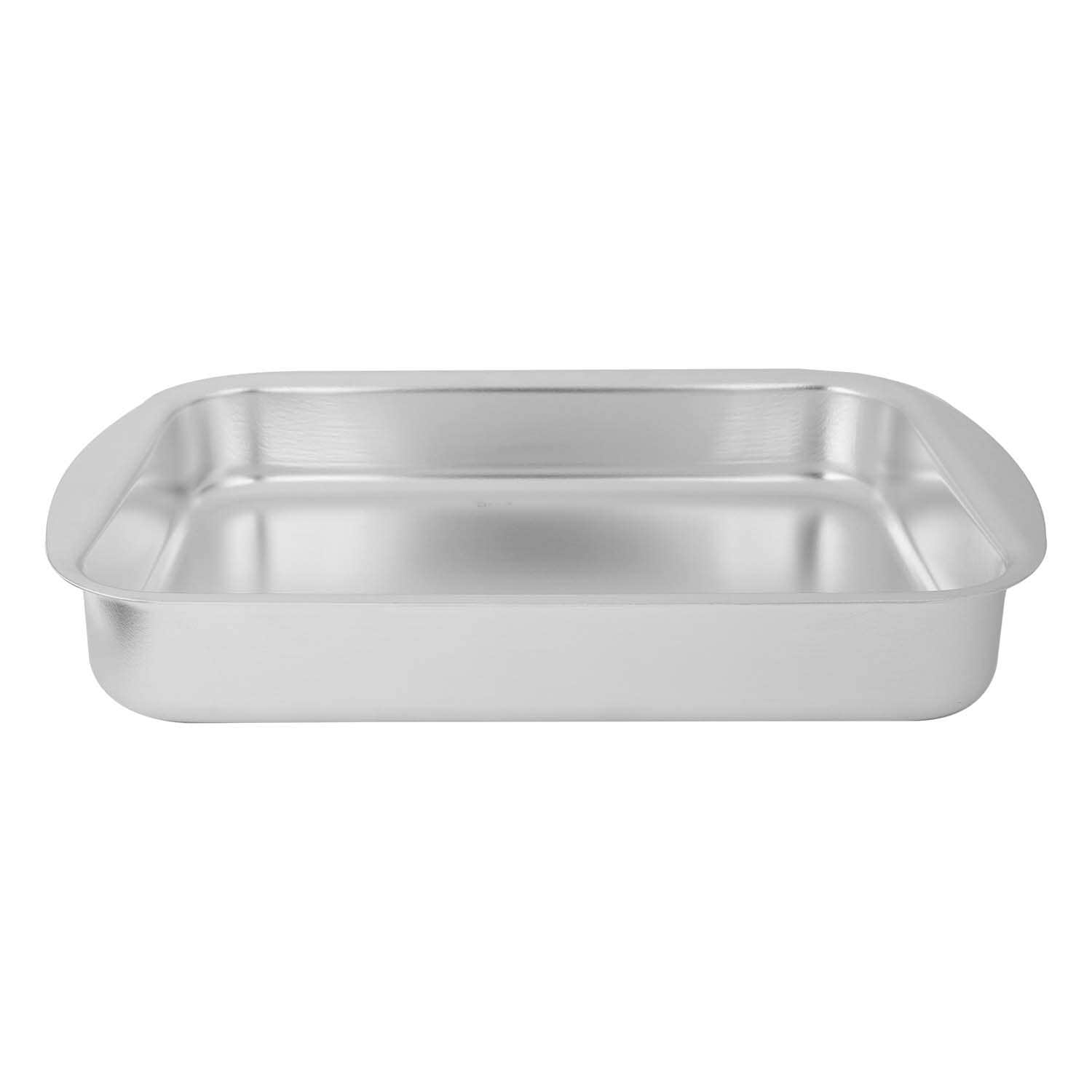 Nouval Aluminum Rectangular Oven Dish, 35 cm - Silver