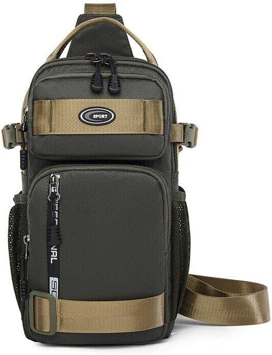 Handcuffs Durable Sling Bag - Green