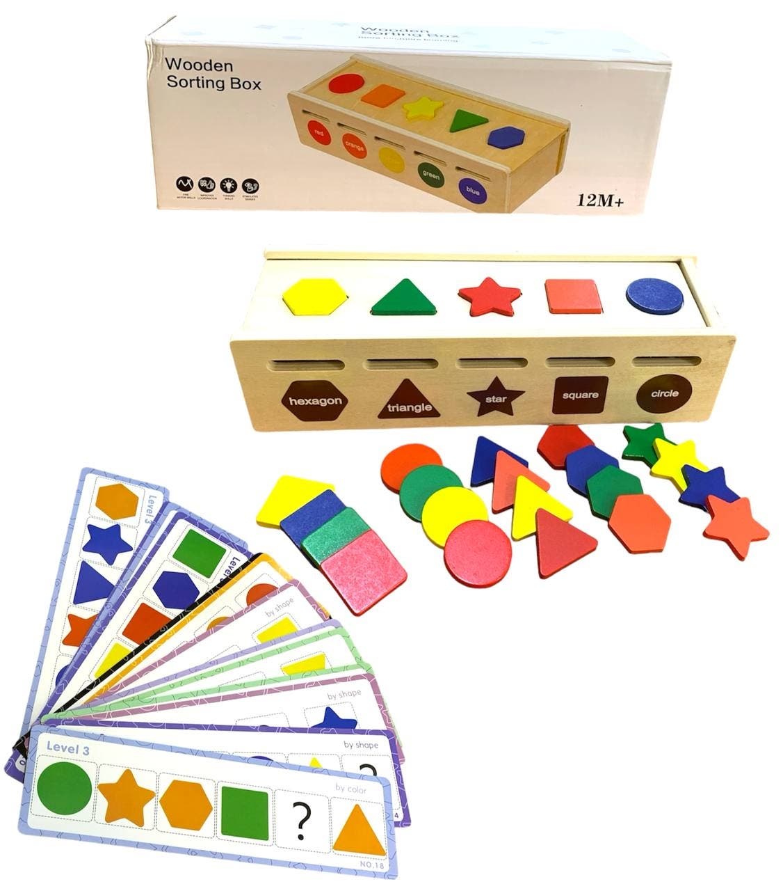 Alsafwa W14-4 Post Office Box Toy for Unisex Children - Multicolor